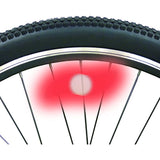 Captain Stag Y-4986 LED Wheel Light, Red