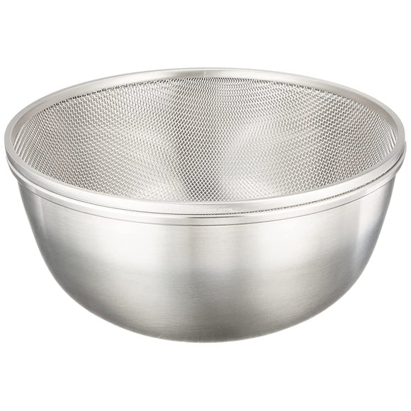 Wahei Freiz ENZO AMG-0419 Stainless Steel Colander & Ball, Made in Japan, 9.4 inches (24 cm) Set, Made in Japan