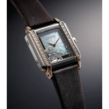 [Citizen] Watch Citizen EL Eco Drive Diamond Square Case White Pearl Dial EG7068-16D Women's Brown