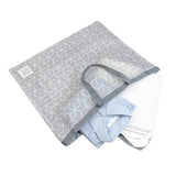 Towa Sangyo Laundry Net Gray L Fully Washable Laundry Bag Pack of 5