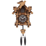Rhythm 4MJ234RH06 Cuckoo Clock, Wall Clock, Made in Japan, Authentic Bellows Type, Wood, Brown, 21.3 x 6.5 inches (54.0 x 30.5 x 16.5 cm), Cuckoo Mason R