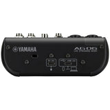 Yamaha AG06MK2 B Live Streaming Mixer, 6 Channels, Black