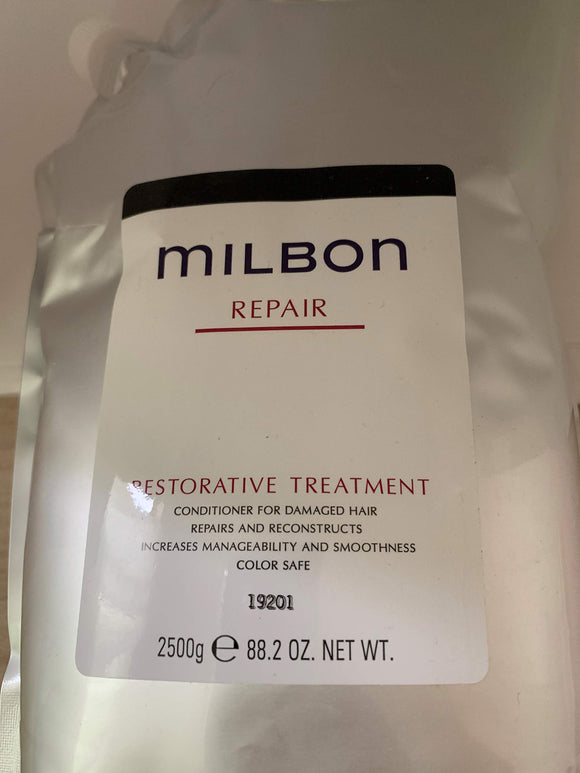 Global Milbon Repair Restorative Treatment 2500g [Refill] (Treatment 2500ml)