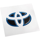 Silkblaze Heat Blue Emblem Seat/BK Base T-28 HBW-T28BK