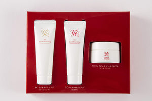 YC Rich Series Trial Set [Cosmetic Dermatology Ginza Yoshie Clinic Director Yoshie Hirose Supervised Doctor's Cosmetics YC Cosmetics Washing Cleansing All-in-One Gel] Trial Kit Perfect for Travel Travel Set Made in Japan