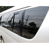 BRIGHTZ Hiace 200 Slide Door Viser 1PC [ETC -V -022 -1PC] II type II type 1 type 2 type 3 type 3 type Narrow Wide Ban Wagon 23856