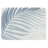 Senko M+home 35058 Lanakira Bath Mat, Approx. 19.7 x 27.6 inches (50 x 70 cm), Blue, Antibacterial, Odor Resistant, Absorbent, Quick Drying, Mildew Resistant