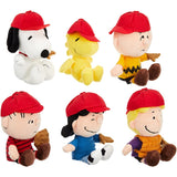 Nakajima Corporation 160379-21 Snoopy Soft Bean Doll Set Baseball