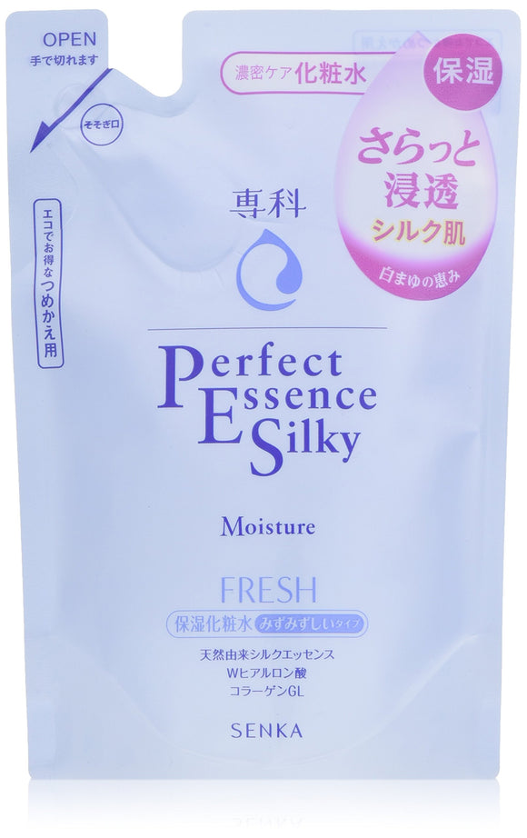 Senka Perfect Essence Silky Moisture Fresh Refill Moisturizing Lotion 180ml