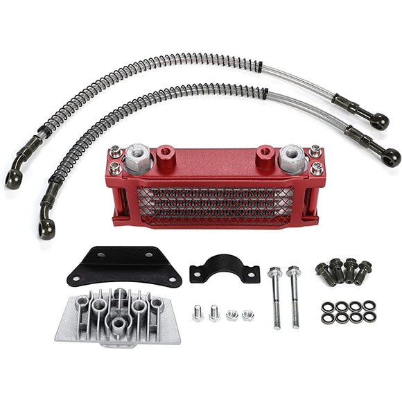 Honda motorcycle 4 -stage oil cooler kit Monkey Gorilla Shari Baggie Cooling Gather Motorcycle Parts Hydraulic Management General -purpose Company