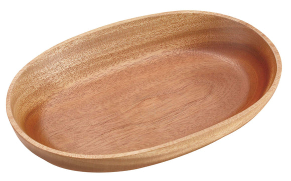 CAPTAIN STAG Wooden tableware Wooden tableware Donburi curry plate Wood breath UP-2606 / UP-2607