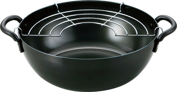 Wahei Freiz Enzo Frying Pot, Iron, Compatible With Induction Heating