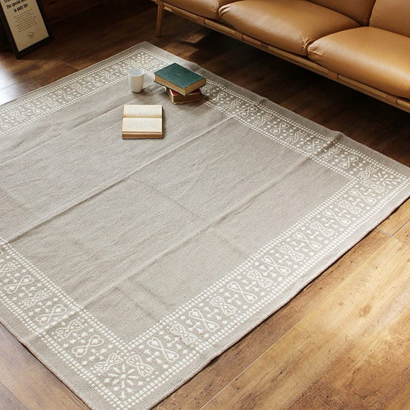 [Washable] made in Japan cotton blend rug Bandana