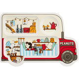 Onishi Kensei PE-2821 PEANUTS Melamine Series CAMPING BUS Gift Set, COOKING RED 13.9 x 3.5 x 9.4 inches (34.9 x 9 x 23.7 cm)