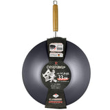 Pearl Metal HB-4292 Frying Pan, Black, 13.0 inches (33 cm), Light and Rust Resistant Iron Pot