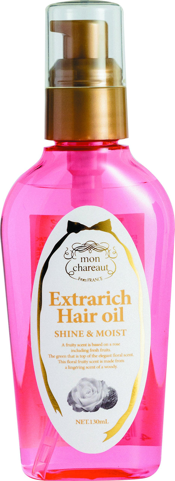 Moncharute Organic Extra Rich Hair Oil 130ml