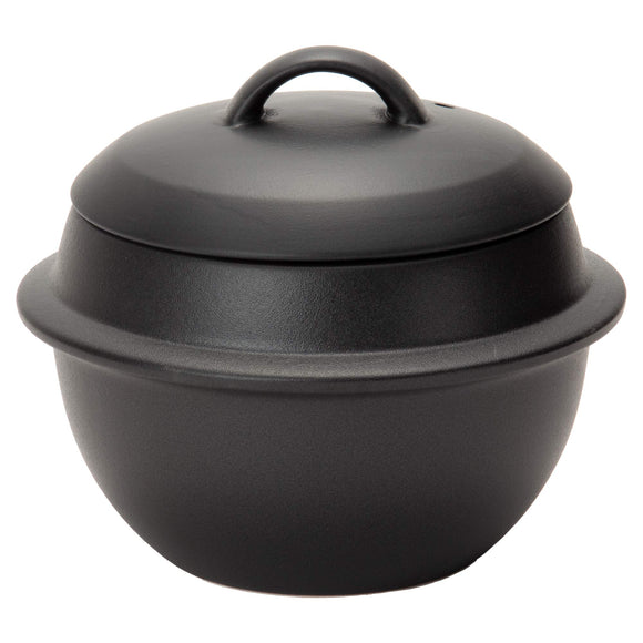 TAMAKI T-789551 Therma Craft Rice Pot, Black, 8.3 x 7.1 inches (21 x 18 cm), 4.6 gal (1.6 L)