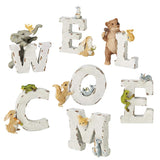 Matsuno Hobby GM-4333 Cute Figurine, Object, Animal, Mascot, Animal Alphabet Set, Gardening & Interior Decoration Series)