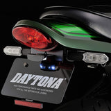DAYTONA 98049 Motorcycle Fenderless Kit for Z900RS/Cafe (18-22), LED License Lamp, Reflector, Turn Signal Stay, Compliant with Safety Standards