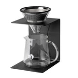 Pearl Metal Captain Stag UW-3519 Coffee Dripper Set, Black Stand, Approx. 2-4 Servings