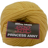 Puppy Princess Annie Yarn, Rich 554, Orange Type, 1.4 oz (40 g), Approx. 44.9 ft (112 m), Set of 10