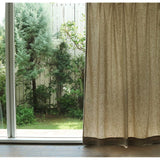 Quarter Report 16 Sizes Available Curtain Spear Brown Width 100 x Length 110 cm Set of 2 Ecological Fiber [Made in Japan]