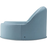 EXGEL Punifit Floor Cushion, Sky Won't Hurt Your Buttocks, Cute, Round, Mini Floor Chair, Prevents Lower Back Pain, Knee Pain