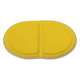 EXGEL Mini Puni Plus Lemon Cushion, Won't Hurt Your Buttocks, Compact, Made in Japan, Portable, Foldable
