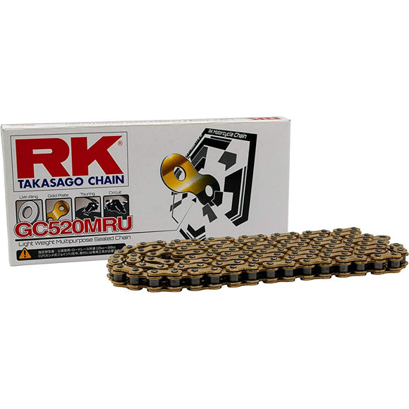 RK (RK) Drive chain GC520MRU 110L Lightweight gold chain GC520MRU 110L