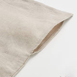 Muji 02879617 Hemp Weave Comforter Cover, SD/Generation, For 66.9 x 82.7 inches (170 x 210 cm)