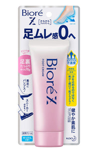 Biore Z Sarasara Foot Cream Soap Fragrance 70g <Reduces foot stuffiness to 0/ Keeps feet dry all day> 70g