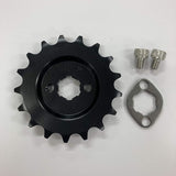 Sunstar Offset Front Sprocket Part Number 113 (420 SIZES/4.0 mm) Offset), For Models ape 50/100, Dax, Gorilla, Monkey etc, Model: Offset Front Sprocket