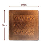 Seki Furniture Kotatsu Board Nara Width 31.5 x Depth 31.5 inches (80 x 80 cm), Top Board Only