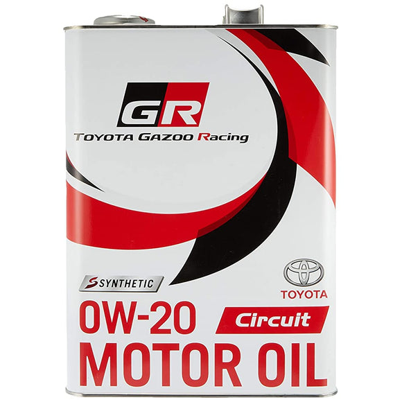 Genuine TOYOTA GR MOTOR OIL CIRCUIT 0W-20 4L Engine Oil