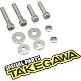Special Parts Takekawa 2 Piece Handle Bar End Black/Silver GROM MSX125/SF Cross Cub DIO110 Zoomer X Forza-S PCX125/150 Reed 125 Dunk Tact Jorno 06-01-038888888888888