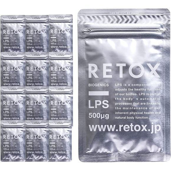 RETOX LPS supplement [Tablet type] 1 tablet/500 μg per day [360 tablets for 12 months] Contains lipopolysaccharide and lactic acid bacteria