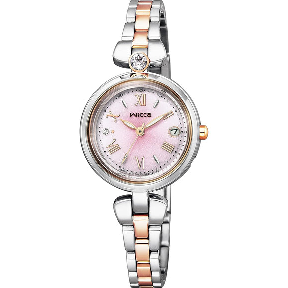 [CITIZEN] Watch Wicca Solar Tech Radio Watch (Multicolor/Waterproof/Ladies) KS1-635-91 Tiara Star Collection Citizen Gift