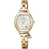 [Citizen] Watch Wiccan White Pearl Dial Disney Collection "Rapunzel on the Tower Limited Watch" World Limited Model 2,000 pieces Limited Box Included KP2-523-91 Women's Gold