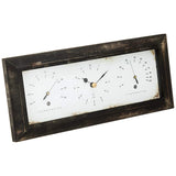 Hygrometer with Antique Clock Place Hanging Women Horizontal Brown D5740 – 901