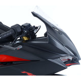 R & G (R & G) Mirror Branking Plate Black CBR250RR (17-) RG-MBP0026BK