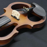 Kikutani ESV-380 Electric Violin Set, 4/4 Sizes, Brown