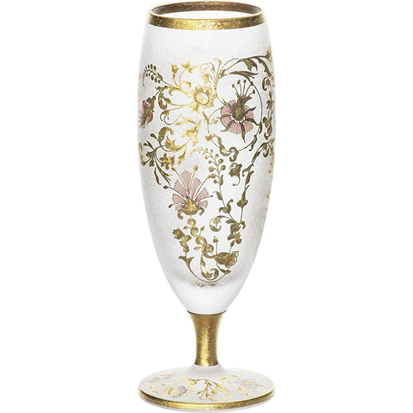 Aderia 6521 Sake Cup, El Dorado Arabesque Gold, 4.2 fl oz (125 ml), Made in Japan, Gift Box, Birthday Gift