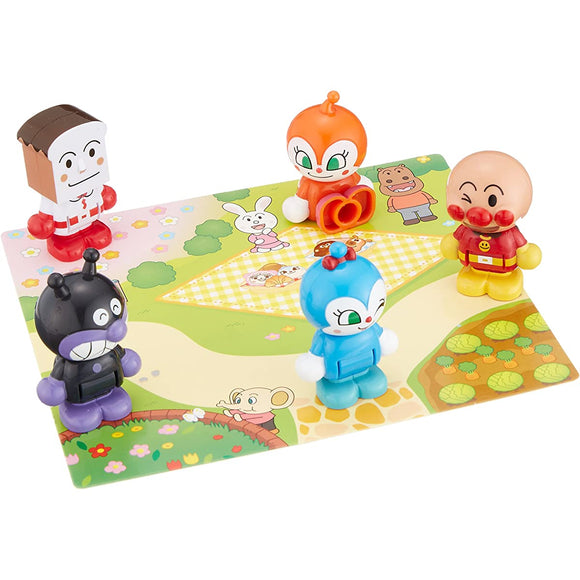 Bandai Anpanmantown Lets Go With Everyone Nakamoto Doll Set, For Ages 3 and Up