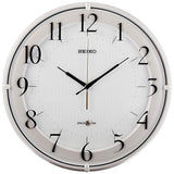 Seiko clock wall clock Satellite Atomic Analog Space Link Space Link White Pearl gp216 W Seiko