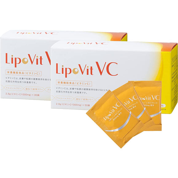 Lipovit VC Contains 60000mg of domestic liposome vitamin C [30 packs x   Goods Of Japan