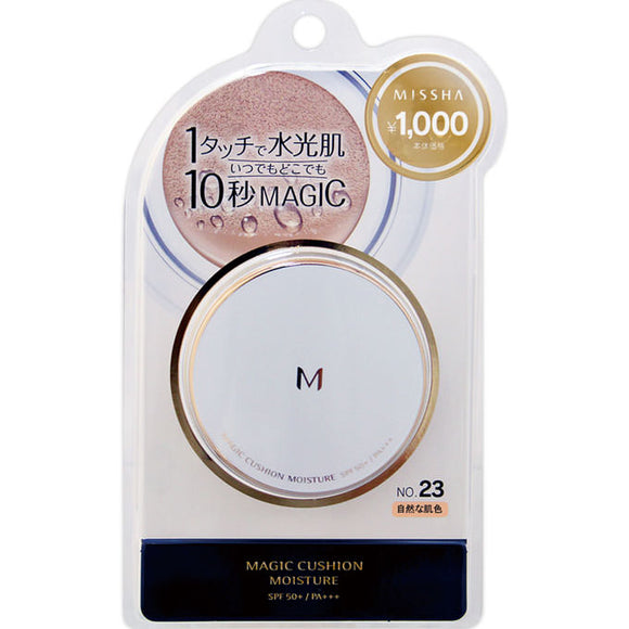 Misha Japan Misha M Cushion Foundation (Moisture) No. 23 Natural Skin Color 15G