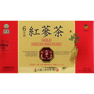 Korea Red Ginseng Tea Gold 30 Packets