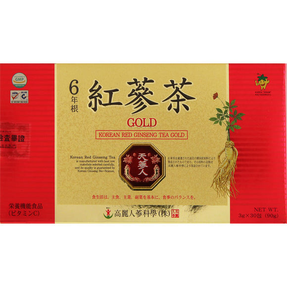 Korea Red Ginseng Tea Gold 30 Packets