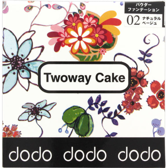 Dodo Two Way Cake 02 Natural Beige 6G