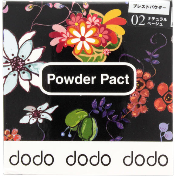 Dodo Powder Pact 02 Natural Beige 6G